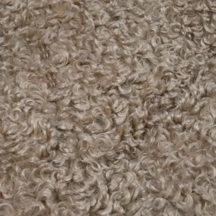 Pernă decorativă Cosylife Diam 40, culoare greige, 100% poliester