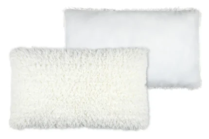 Pernă decorativă Mouton 50X80 cm, culoare alb, 100% poliester - imagine 2