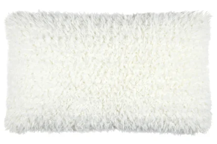 Pernă decorativă Mouton 50X80 cm, culoare alb, 100% poliester - imagine 3