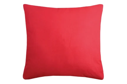 Pernă decorativă Duo 50X50 cm, culoare roșu/in, 100% bumbac - imagine 3