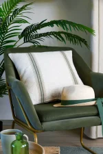 Pernă decorativă Montauban 50X50 Cm, culoare gri, 100% bumbac