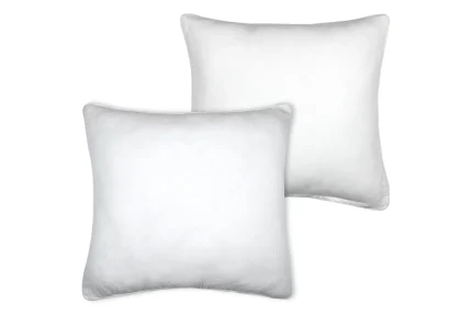 Pernă decorativă Coline 45X45 cm, culoare crem, 100% bumbac - imagine 2