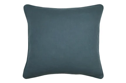 Pernă decorativă Coline 45X45 cm, culoare verde petrol, 100% bumbac - imagine 3