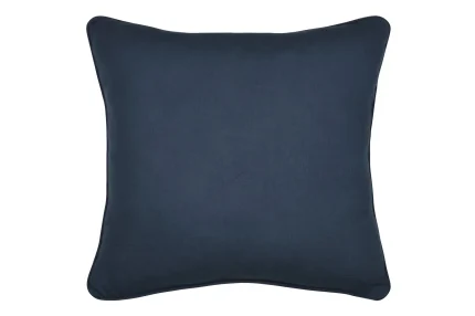 Pernă decorativă Coline 45X45 cm, culoare albastru, 100% bumbac - imagine 3