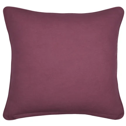 Pernă decorativă Coline 45X45 cm, culoare vișiniu, 100% bumbac