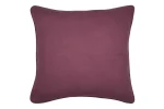 Pernă decorativă Coline 45X45 cm, culoare vișiniu, 100% bumbac - imagine 3