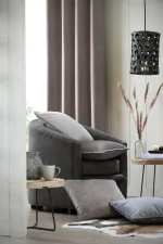 Pernă decorativă Morey 50X50 cm, culoare gri, 100% poliester - imagine 2