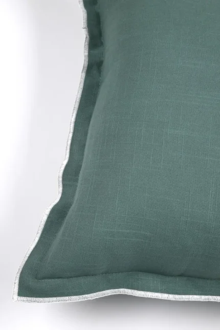 Pernă decorativă Helios 40X60 cm, culoare verde, 100% bumbac - imagine 5