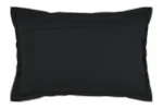 Pernă decorativă Helios 40X60 cm, culoare negru, 100% bumbac - imagine 2