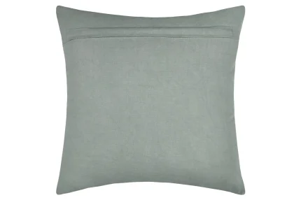 Pernă decorativă Yuki 45X45 cm, culoare bleu/gri, 100% bumbac - imagine 2
