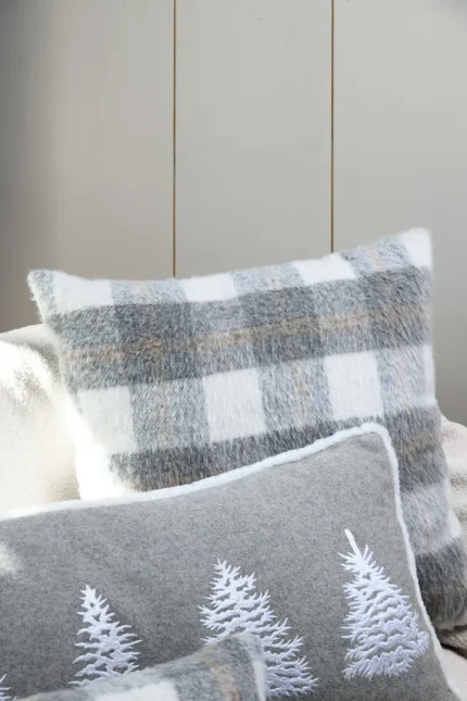 Pernă decorativă Gresy 45X45 cm, culoare gri, 100% poliester - imagine 5