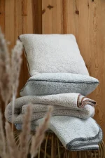 Pernă decorativă Winston 50X50 cm, culoare gri, 100% poliester - imagine 3