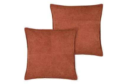 Pernă decorativă Dandy 45X45 cm, culoare arămiu, 100% poliester - imagine 3