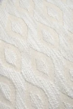 Pernă decorativă Balma 45X45 cm, culoare in, 10% lurex 90% bumbac - imagine 5