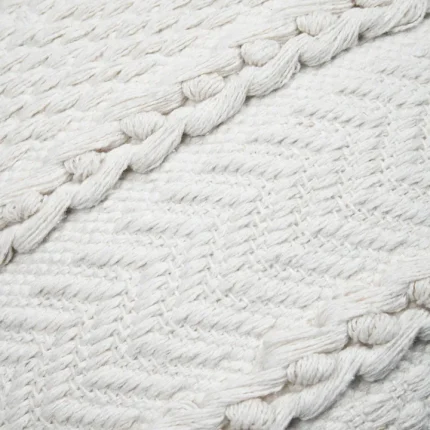 Pernă decorativă Balma 45X45 cm, culoare alb, 100% bumbac