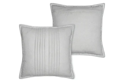 Pernă decorativă Josephine 50X50 cm, culoare natural, 45% poliester 55% bumbac - imagine 4