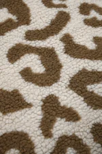 Pernă decorativă Fauves 45X45 cm, culoare bej, 100% poliester