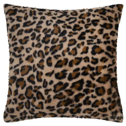 Pernă decorativă Fauves 45X45 cm, culoare cappuccino, 100% poliester