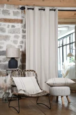 Pernă decorativă Montauban 40X60 cm, culoare alb, 100% bumbac - imagine 2