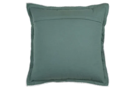 Pernă decorativă Helios 45X45 cm, culoare gri verde, 100% bumbac - imagine 2