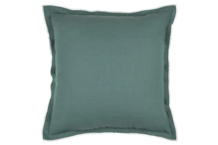 Pernă decorativă Helios 45X45 cm, culoare gri verde, 100% bumbac - imagine 4