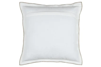 Pernă decorativă Helios 45X45 cm, culoare alb, 100% bumbac - imagine 2