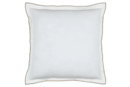 Pernă decorativă Helios 45X45 cm, culoare alb, 100% bumbac - imagine 4