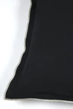 Pernă decorativă Helios 45X45 cm, culoare negru, 100% bumbac