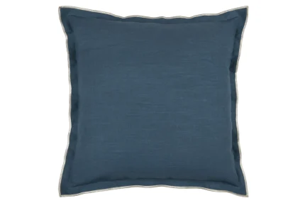 Pernă decorativă Helios 45X45 cm, culoare albastru, 100% bumbac - imagine 4