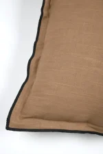 Pernă decorativă Helios 45X45 cm, culoare cappuccino, 100% bumbac