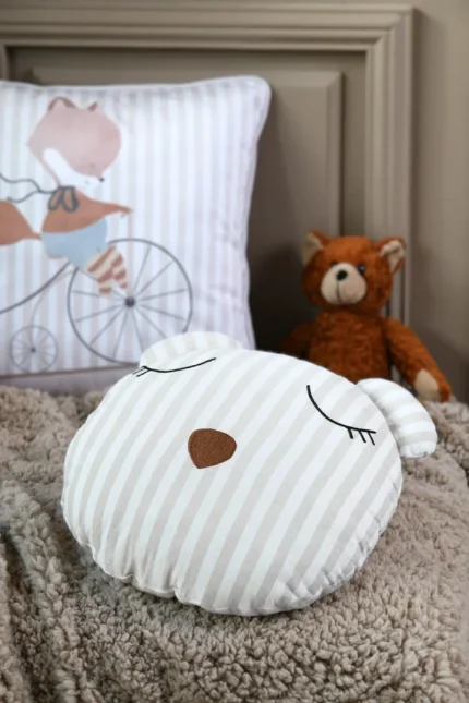 Pernă decorativă Chabichou 35X35 cm, culoare natural, 100% bumbac - imagine 3