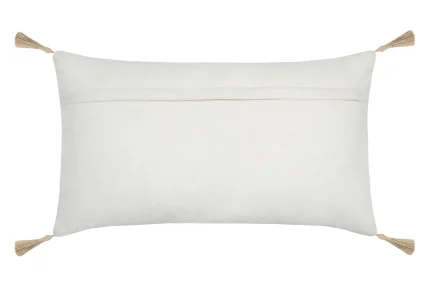 Pernă decorativă Nova 35X60 cm, culoare natural, 55% bumbac 45% poliester - imagine 4