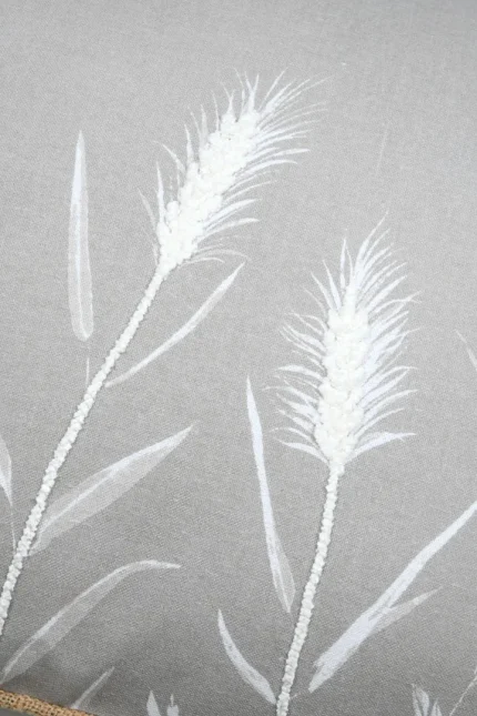 Pernă decorativă Pampa 40X60 cm, culoare natural, 55% bumbac 45% poliester - imagine 5