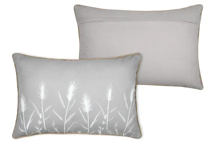 Pernă decorativă Pampa 40X60 cm, culoare natural, 45% poliester 55% bumbac - imagine 3