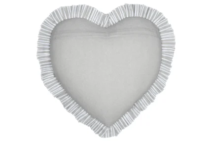 Pernă decorativă Josephine 45X45 cm, culoare bej, 55% bumbac 45% poliester - imagine 4