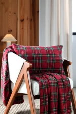 Pernă decorativă Willis 40X60 cm, culoare roșu, 100% poliester - imagine 5