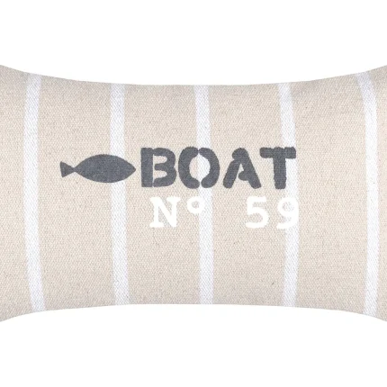 Pernă decorativă Pampelonne 30X50 cm, culoare alb, 100% bumbac