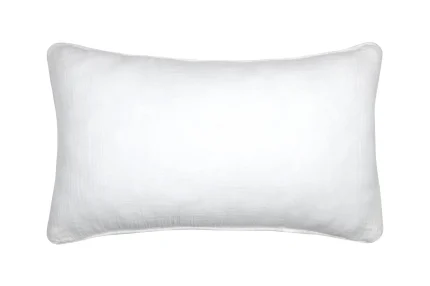 Pernă decorativă Coline 30X50 cm, culoare crem, 100% bumbac - imagine 3