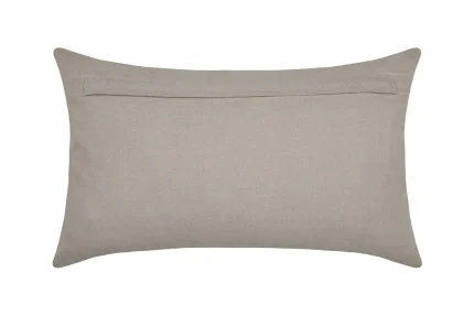 Pernă decorativă Hemera 30X50 cm, culoare greige, 100% bumbac - imagine 2