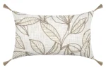 Pernă decorativă Hemera 30X50 cm, culoare crem/greige, 100% bumbac