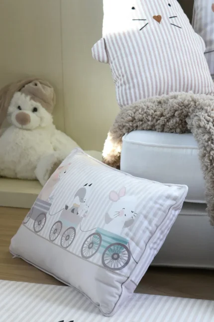 Pernă decorativă Chabichou 30X50 cm, culoare multicolor, 100% poliester - imagine 3