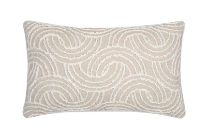 Pernă decorativă Balma 30X50 cm, culoare bej, 45% poliester 55% bumbac - imagine 4
