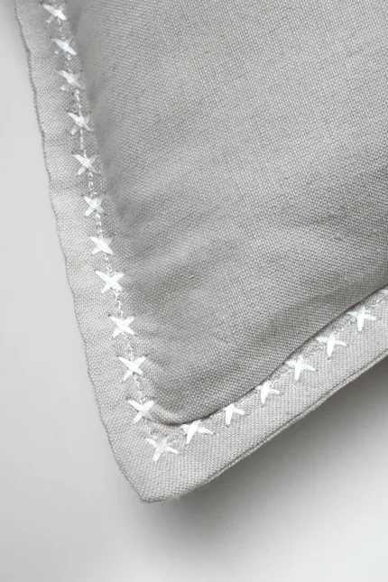 Pernă decorativă Josephine 35X60 cm, culoare natural, 55% bumbac 45% poliester - imagine 5