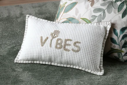 Pernă decorativă Ombrage 30X50 cm, culoare alb, 45% poliester 55% bumbac - imagine 6