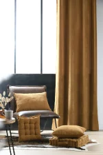 Pernă decorativă Dandy 40X60 cm, culoare cappuccino, 100% poliester - imagine 6