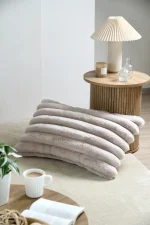 Pernă decorativă Polary 50X80 Cm, culoare crem, 100% poliester - imagine 6