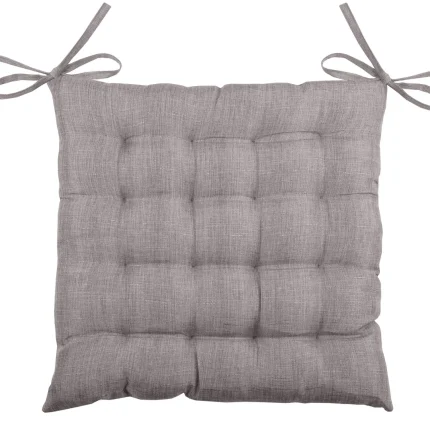 Pernă de scaun Points Bea 40X40 cm, culoare greige, 100% poliester