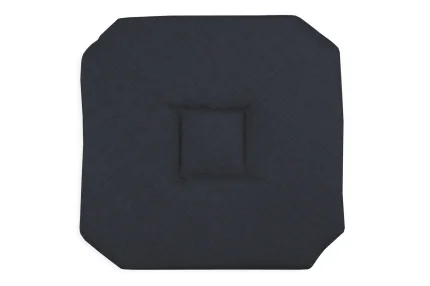 Pernă de scaun Bea 40X40 cm, culoare gri închis, 100% poliester - imagine 2