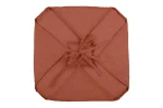 Pernă de scaun Bea 40X40 cm, culoare cărămiziu, 100% poliester