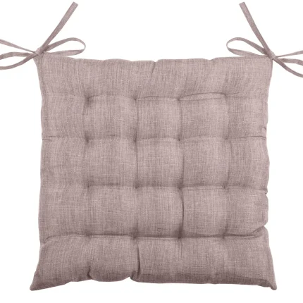 Pernă de scaun Points Bea 40X40 cm, culoare roz pudră, 100% poliester